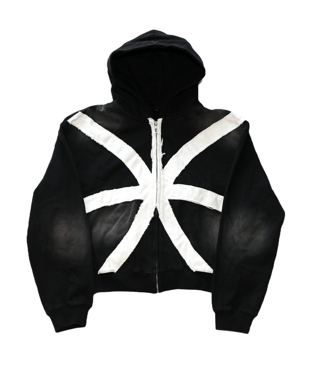 "JINSOO" Boxy Zip Hoodie