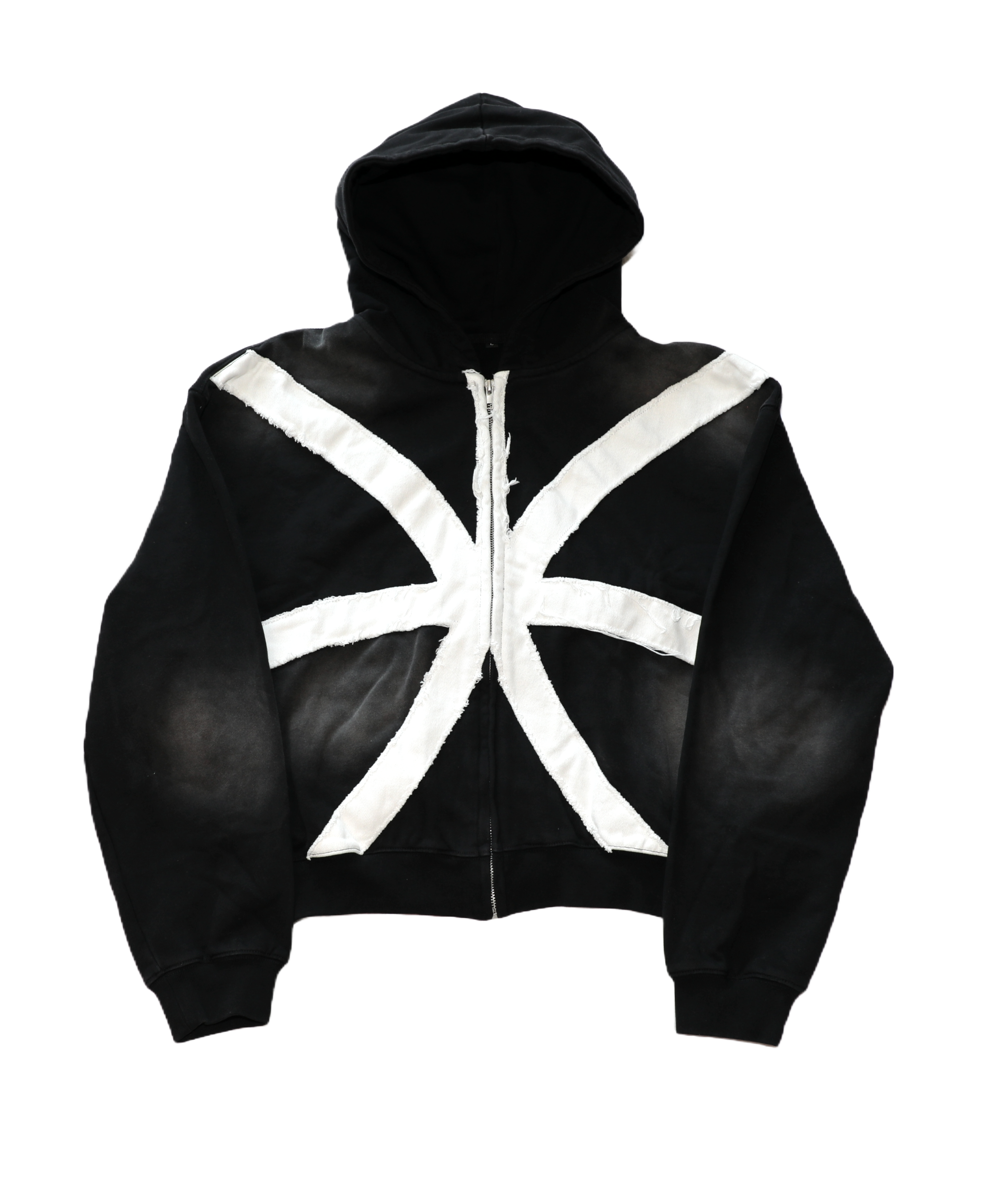 "JINSOO" Boxy Zip Hoodie